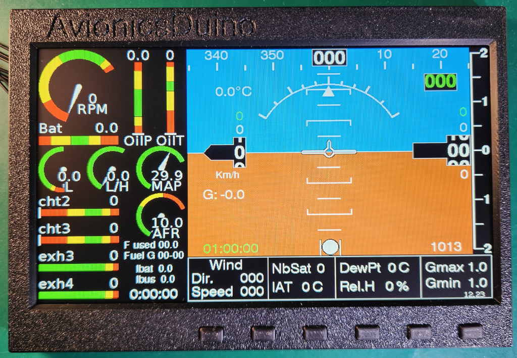 EFIS-EMS AvionicsDuino