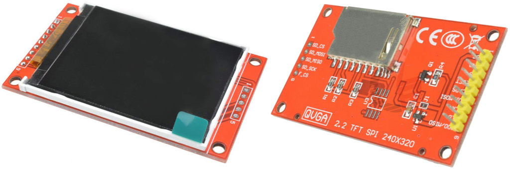 TFT-LCD display for DIY avionics