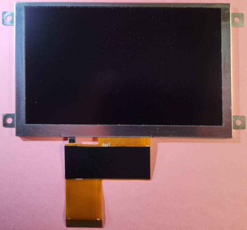 TFT-LCD display for DIY avionics